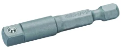 Adapteri Bahco 1/4" kuusiokanta - 1/2" neliökanta 50mm