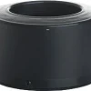 Adapteri Vilpe S-adapteri Ø110, E120S-imurin Ø110mm olevien Alipai-putkien liitämiseen, musta