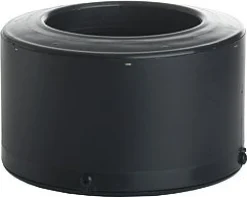 Adapteri Vilpe S-adapteri Ø110, E120S-imurin Ø110mm olevien Alipai-putkien liitämiseen, musta