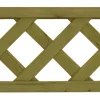 Aitaelementti Lehto A08 1200x300 mm vinoristikko vihreä