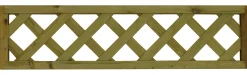 Aitaelementti Lehto A08 1200x300 mm vinoristikko vihreä