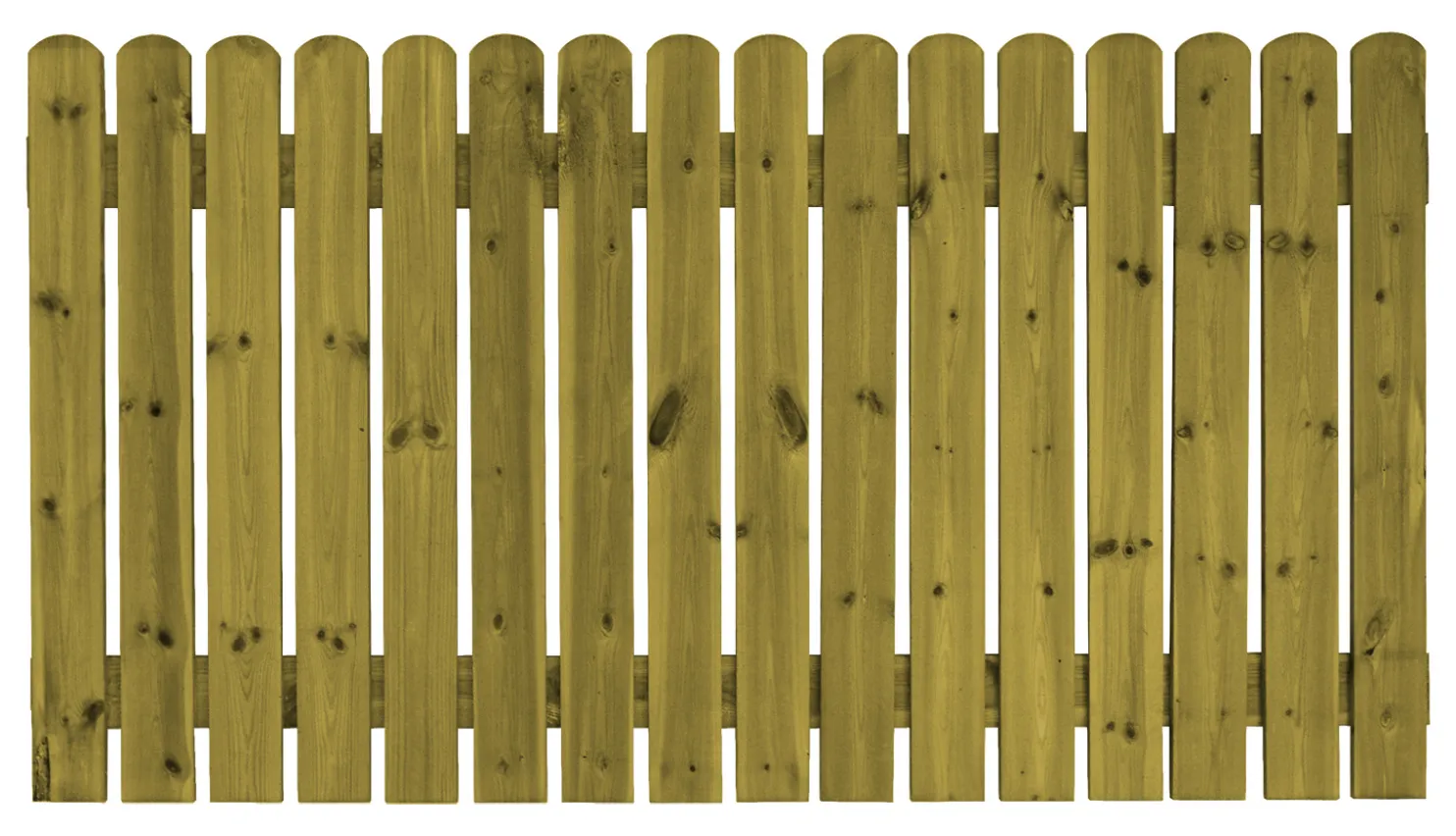 Aitaelementti Nummi Lux A58 2000x1100 mm pystylauta 21 mm hienosahattu vihreä