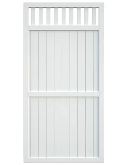 Aitaelementti Palmako Elke 2 180x90 cm valkoinen 5 kpl/pkt