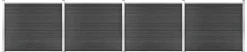 Aitapaneelisarja WPC 699x146 cm harmaa