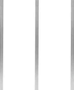 Aitatolpat 3kpl alumiini 185cm