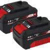 Akkupaketti Einhell PXC 18V 2x4,0 Ah