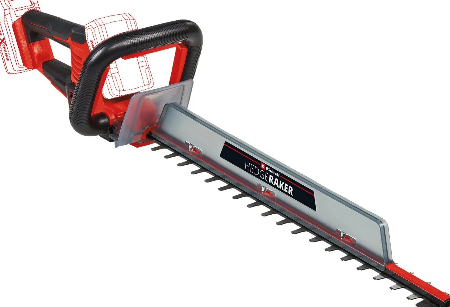 Akkupensasleikkuri Einhell Power X-Change GE-CH 36/61 Li-Solo 2x18V ilman akkuja