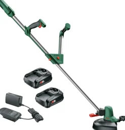 Akkutrimmeri Bosch UniversalGrassCut 18-260 18V 2x2,0 Ah akuilla
