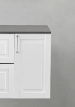 Allaskaapin sivumoduuli Hafa Grace, 300x535mm, push open, valkoinen