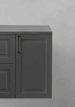 Allaskaapin sivumoduuli Hafa Grace, 300x535mm, push open, antrasiitti