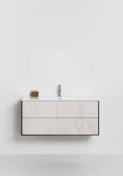 Allaskaappi altaalla Hafa Edge Stone, 470x1010x465mm, 2 ltk, savu tammi