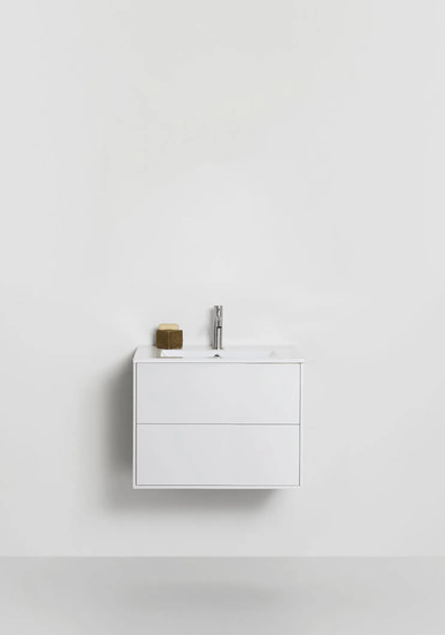 Allaskaappi altaalla Hafa Edge, 470x610x465mm, 2 ltk, eri värejä