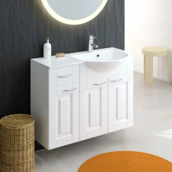 Allaskaappi altaalla Otsoson Marilyn 900, 900x330/460, valkoinen, eri vaihtoehtoja