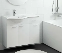Allaskaappi altaalla Otsoson Marilyn 900, 900x330/460, valkoinen, eri vaihtoehtoja