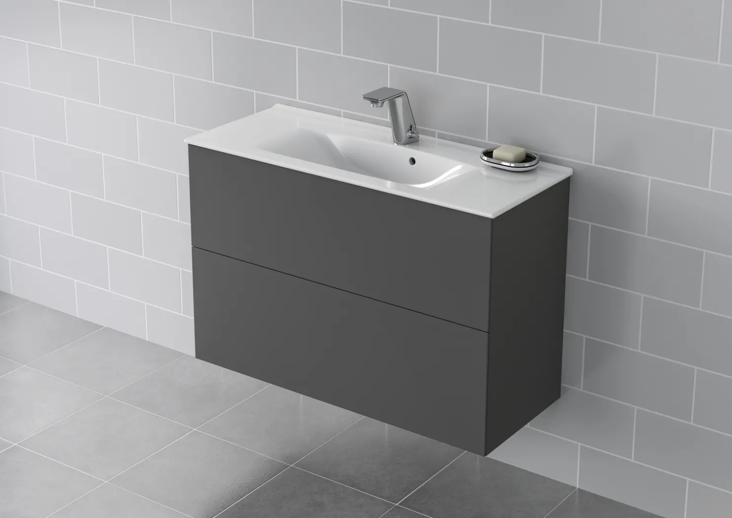 Allaskaappi Ido Elegant 900 Compact, eri värejä
