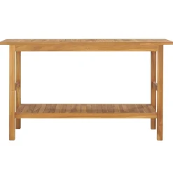 Allaskaappi täysi tiikki 132x45x75 cm (18482)