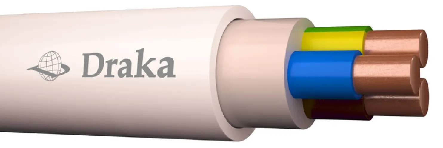 Asennuskaapeli MMJ 3x1,5 S Draka 300 m
