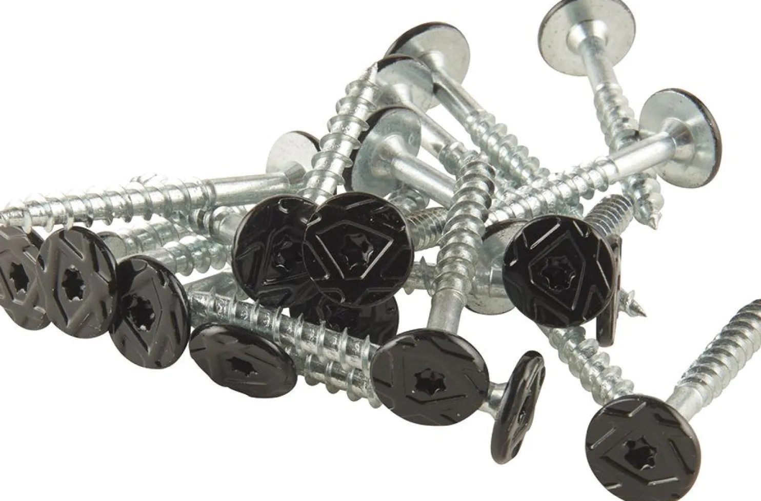 Asennusruuvi Fibrotech akustiikkalevyille, 5x45mm, 100kpl, musta