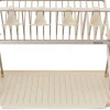 Astiankuivausteline iso, kokoontaittuva Brabantia SinkSide, pehmeä beige