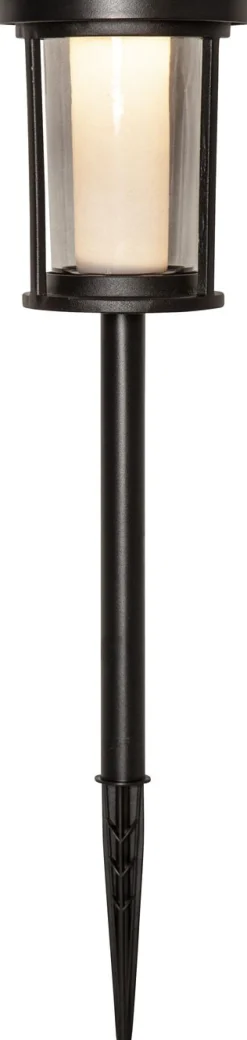 Aurinkokennopollari Star Trading Alippa, 44cm, musta