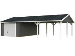 Autotalli Palmako Roger, nosto-ovella, 19,0+33,2 m2 FR44-9757