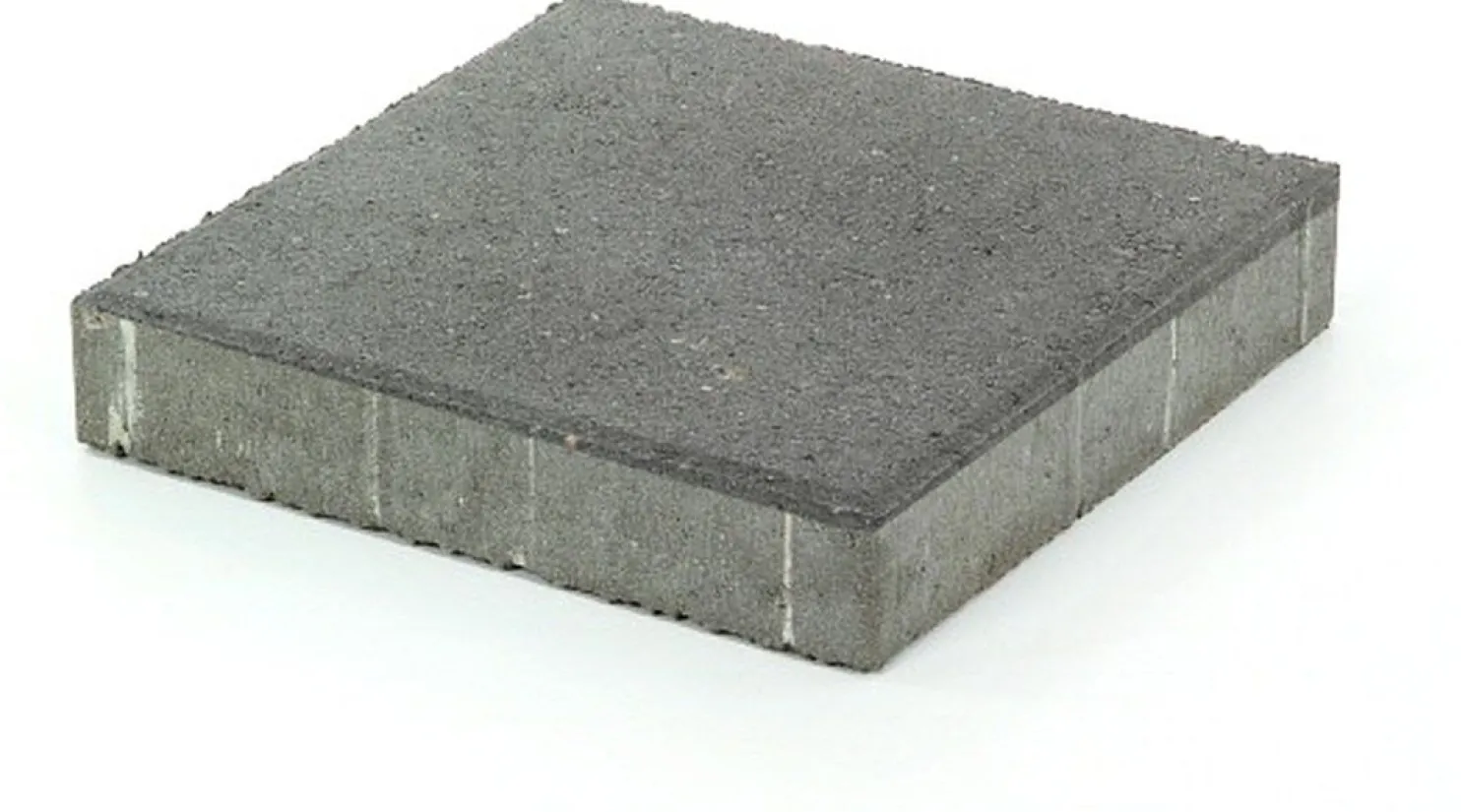 Betonilaatta Rudus 298x298x50 mm sileä musta