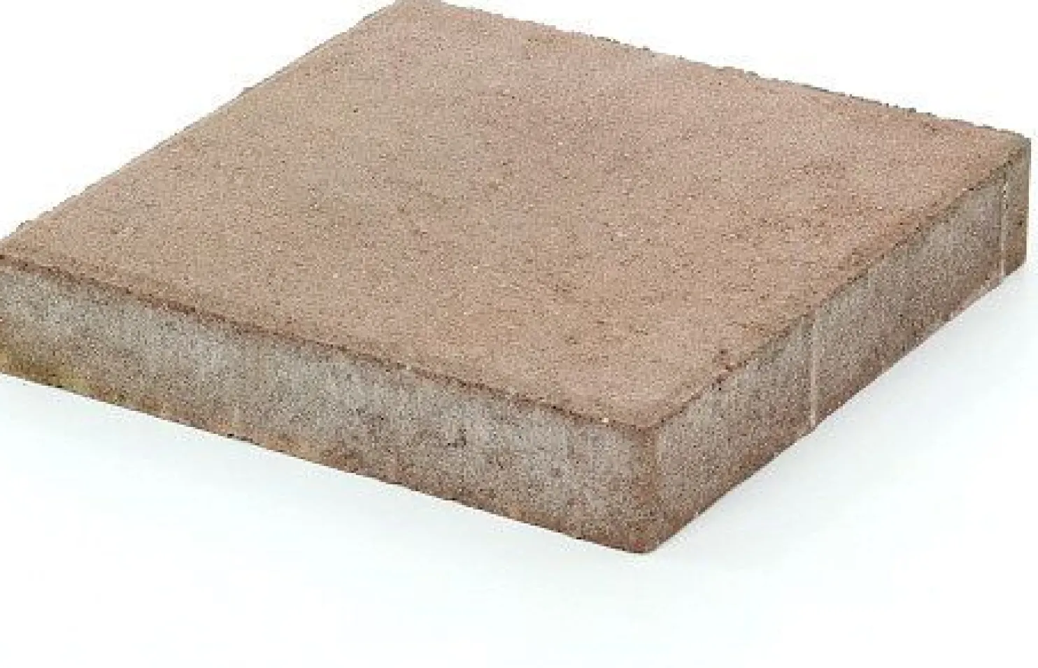 Betonilaatta Rudus 298x298x50 mm sileä hiekanruskea