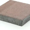 Betonilaatta Rudus 298x298x50 mm sileä punamusta