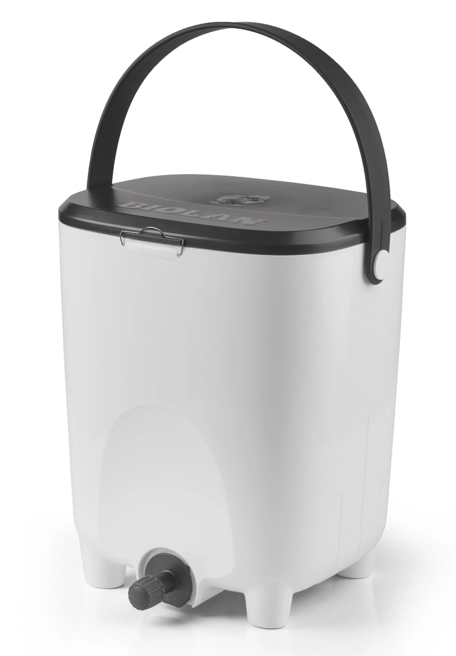 Bokashi keittiökompostori Biolan, 10l, valkoinen