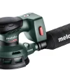 Epäkeskohiomakone Metabo SXA 18 LTX 125 BL 18V tukialustalla 125mm ilman akkua ja laturia Metaboxissa