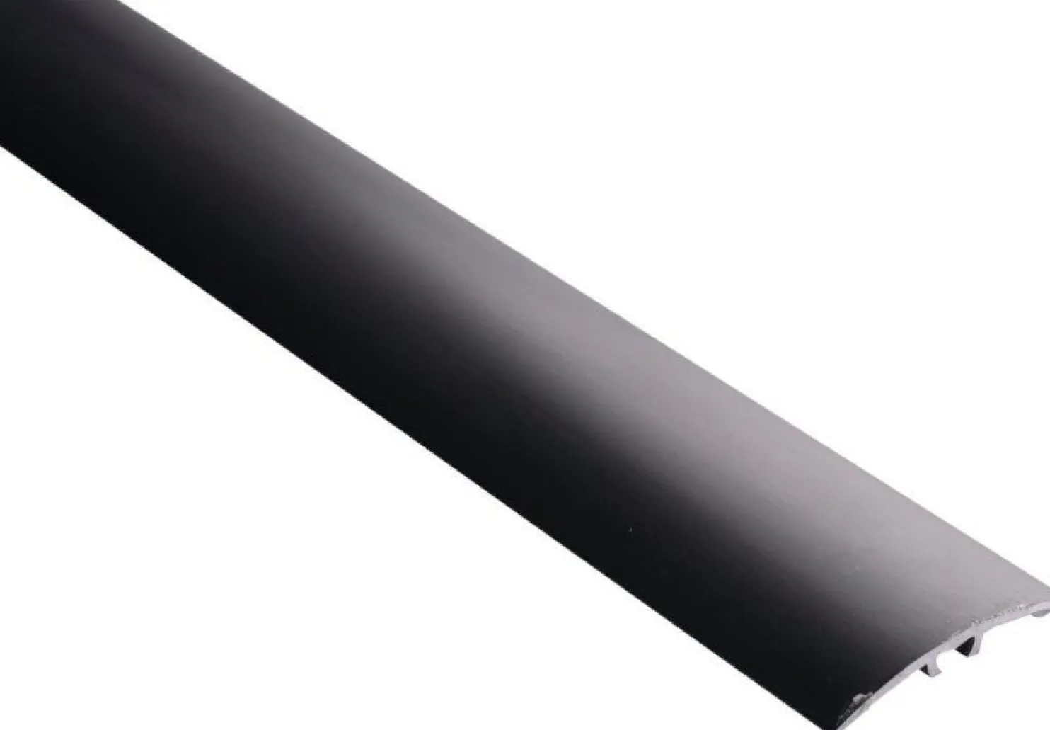 Eritasolista Maler sileä 0-10mm 5x40x1000mm alumiini tulppa musta anodisoitu