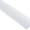 Eritasolista Maler sileä 0-10mm 6,2x41x2000mm alumiini tarra valkoinen maalattu