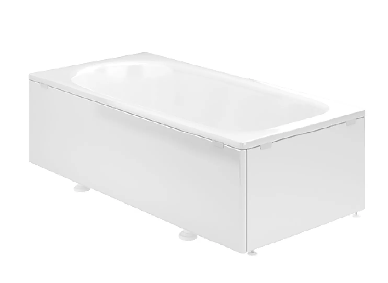 Etulevy IDO Trevi 1600 -kylpyammeeseen 1583x420 mm