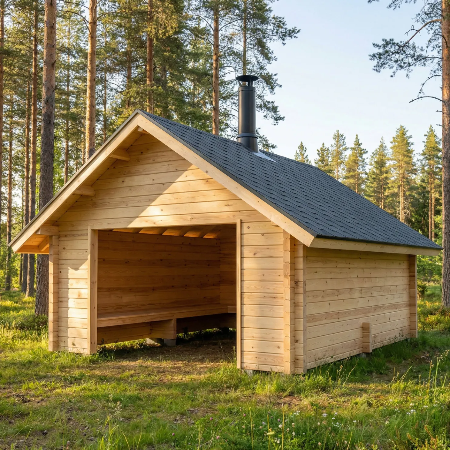Grillikatos LP Garden G-XL, 20m², harjakatto