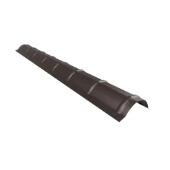 Harjalista pyöreä Ruukki, muoto- ja poimukatteille, 2100mm, Rough matta, eri värejä