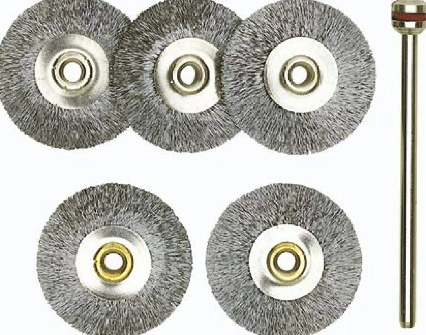 Harjasarja porakoneelle Proxxon 28956, ruostumattomasta teräksestä, 22mm, 5 kpl