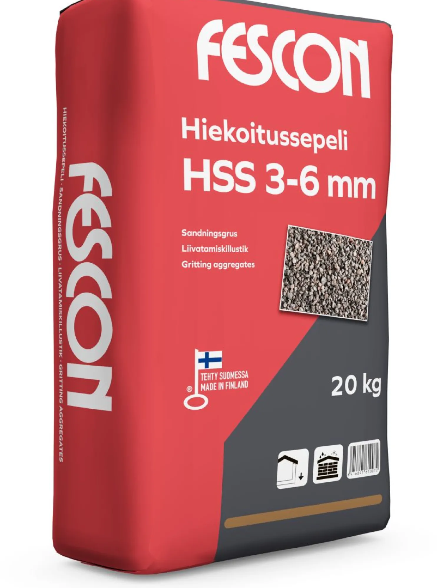 Hiekoitussepeli Fescon HSS 3-6 mm 20 kg