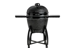 Hiiligrilli Dreamfire Hoovi Kamado, grillaustelineella, musta