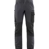 Housut Blåkläder 1422 Stretch harmaa/musta