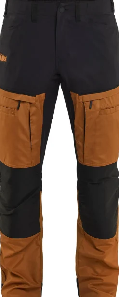 Housut Blåkläder 1456 stretch musta/punainen