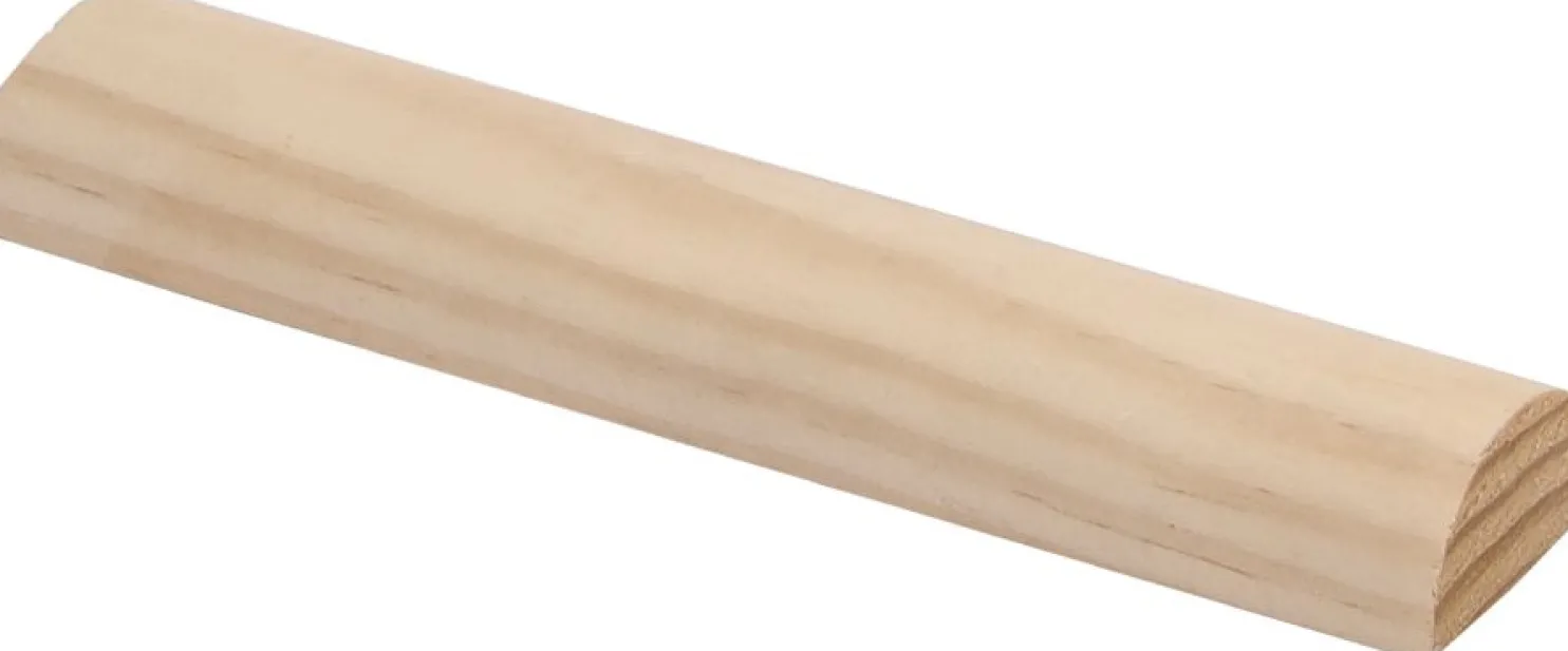 Höylälista Maler Hobby puolipyöreä 14x28x1000mm mänty puuvalmis