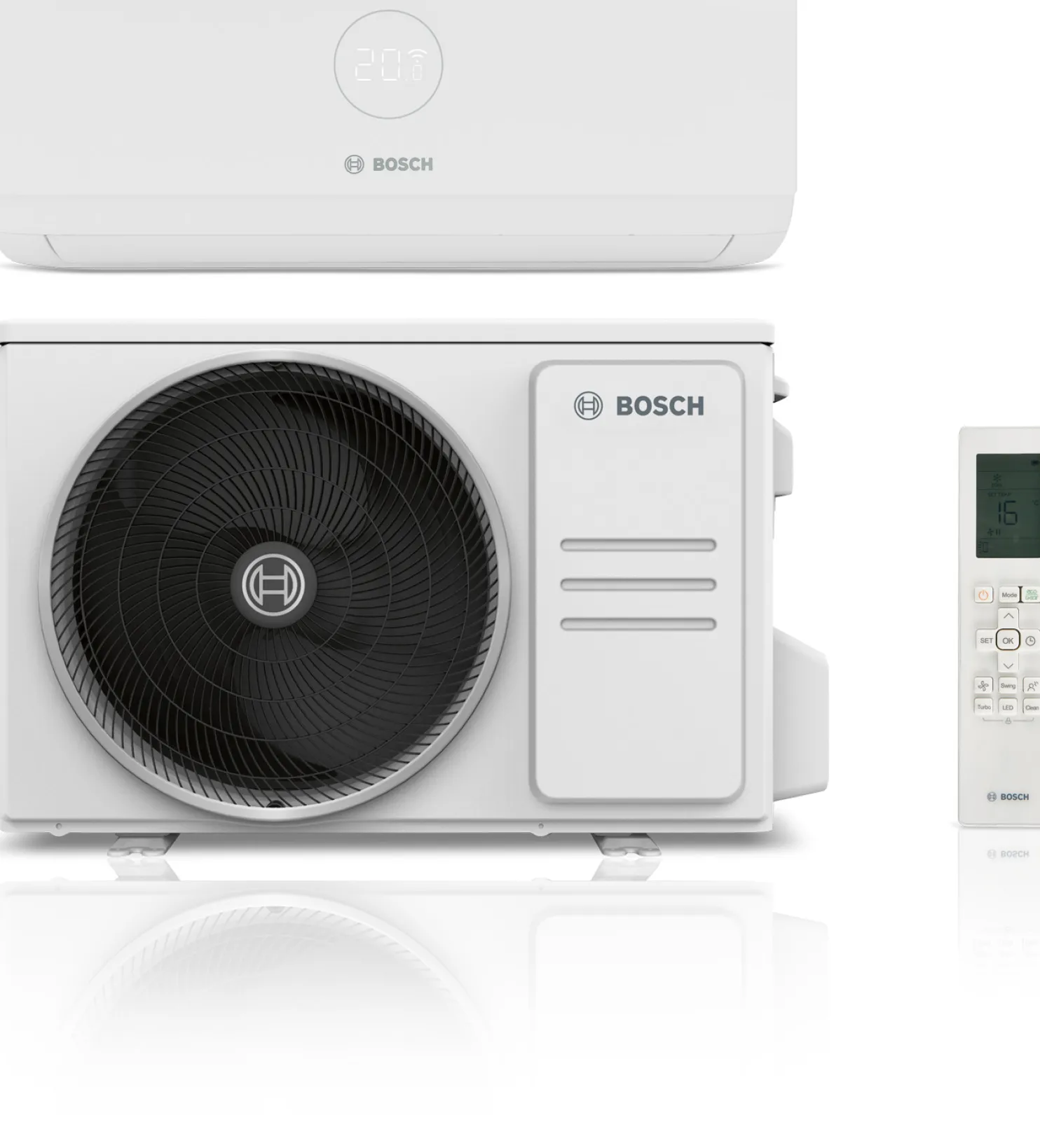 Ilmalämpöpumppu jäähdytyskäyttöön Bosch Climate 3000i W 53 E, 5.3kW