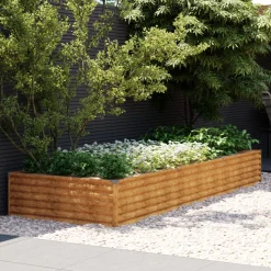 Istutuslaatikko 291x100x36 cm corten-teräs