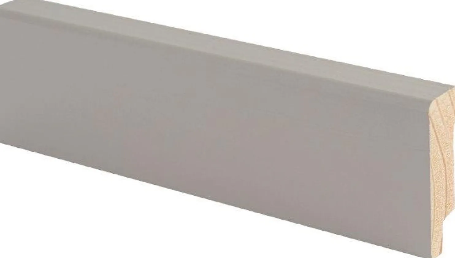 Jalkalista Maler Aava 12x42x2700mm, sj mänty, harmaa