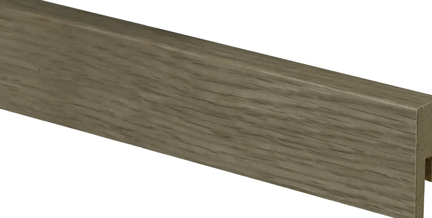 JalkalistaMaler Pyörre, 12x42x2750mm, MDF, tunne tammi