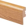 Jalkalista Maler R10 Pyörre 22x70x2750mm MDF tammi