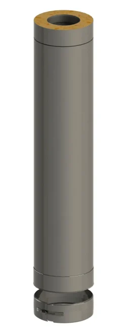 Jeremias 1000 mm hormin jatko-osa Ø150 mm piippuun, musta
