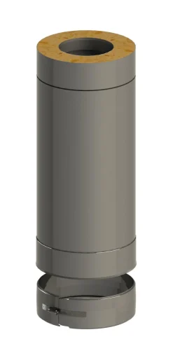 Jeremias 250 mm hormin jatko-osa Ø130 mm piippuun, rst