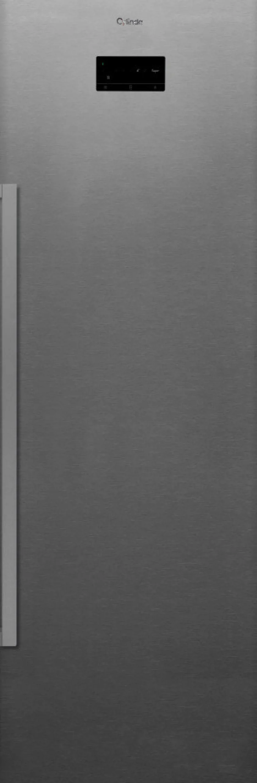 Jääkaappi Cylinda K9185XRFHE, 59.5cm, inox, 390l