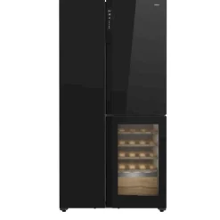 Jääkaappipakastin Teka RLF85950 Side by Side French Door, 334/214 l, integroitu viinikaappi, 92cm, musta